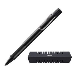 Ручка шариковая  Lamy 219 Safari цвет чернил синий цвет корпуса черный (артикул производителя M)